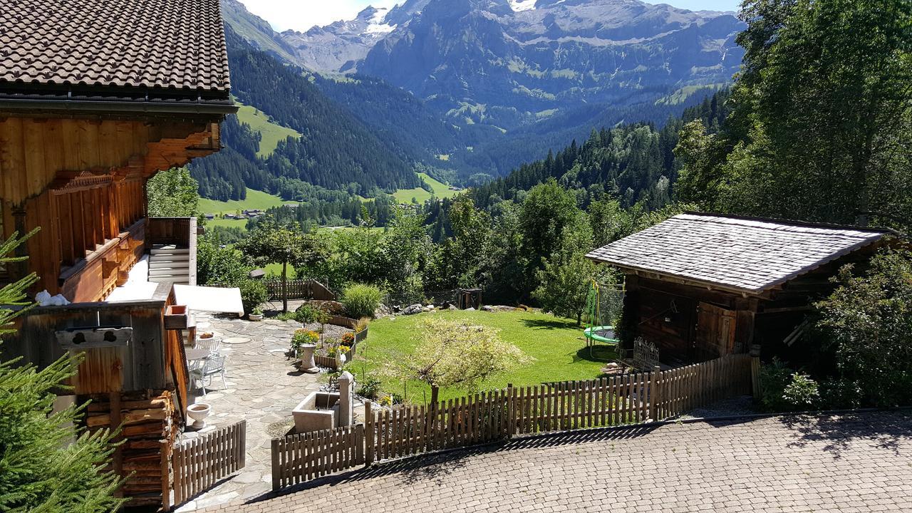 Bed and Breakfast Bergluft Lenk Exteriér fotografie