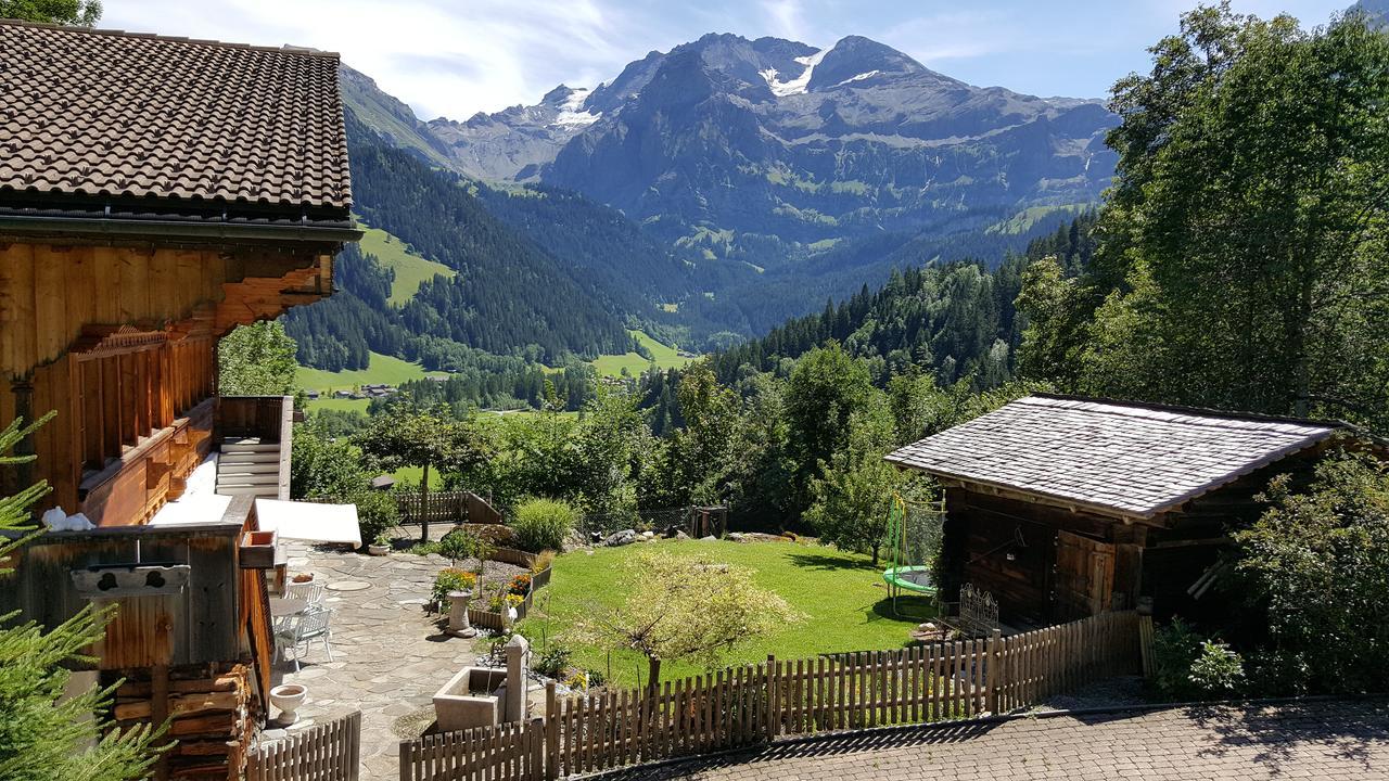 Bed and Breakfast Bergluft Lenk Exteriér fotografie